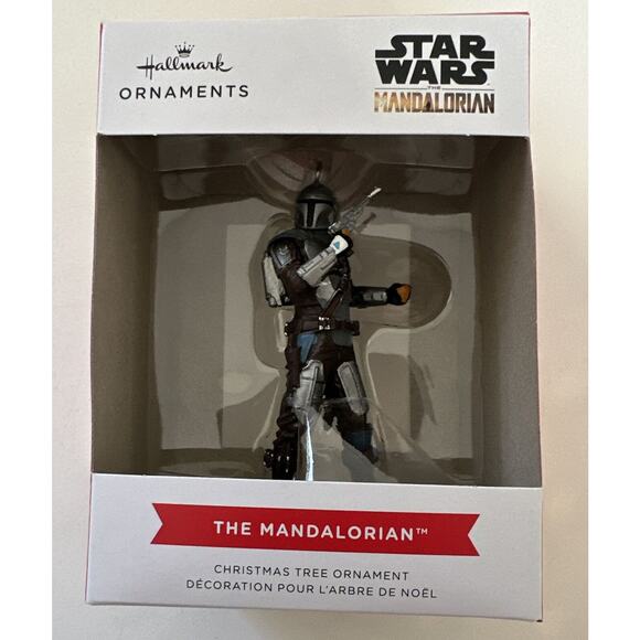 Hallmark The Mandalorian Star Wars Christmas Tree Ornament NIB - Picture 1 of 3